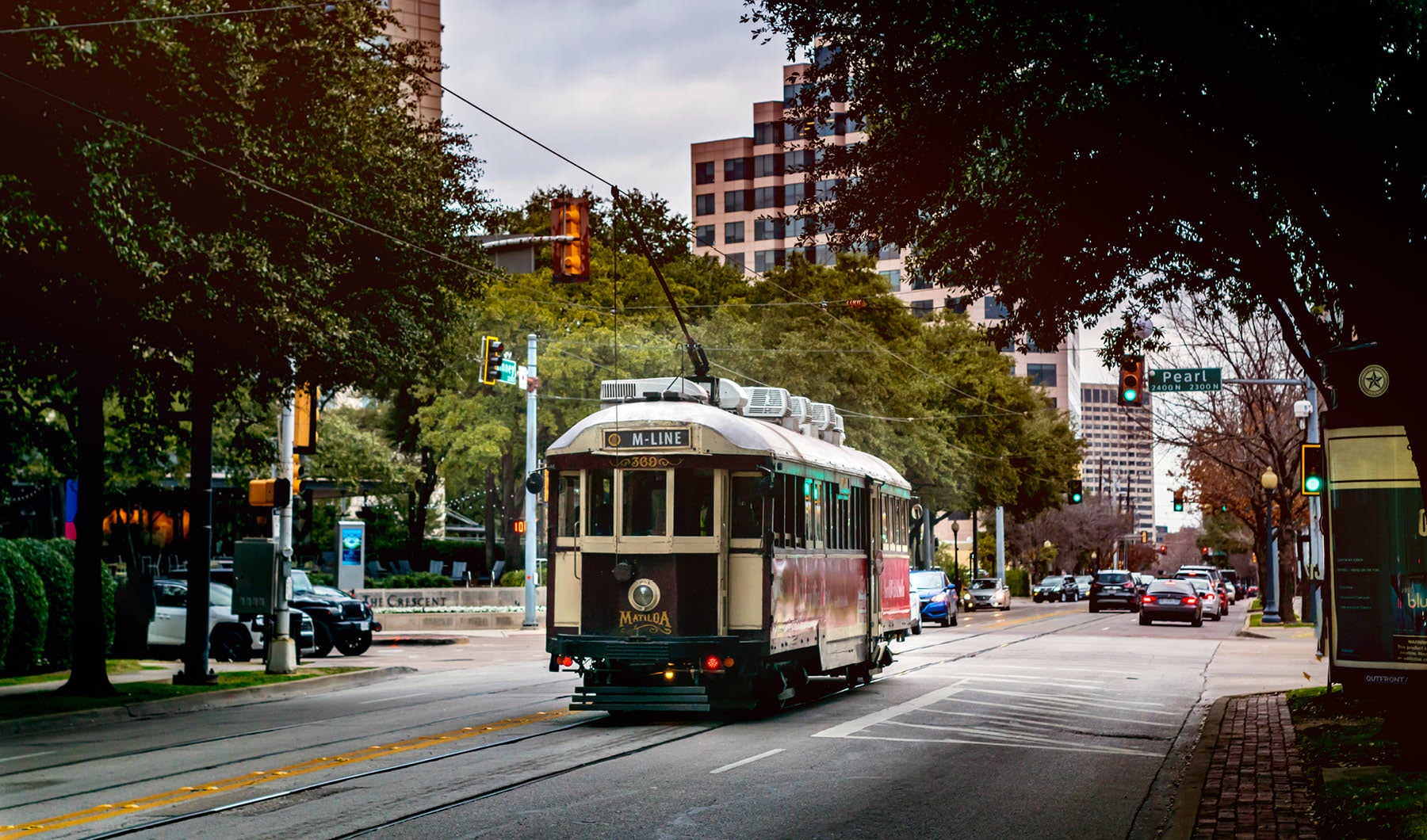 trolley on street
